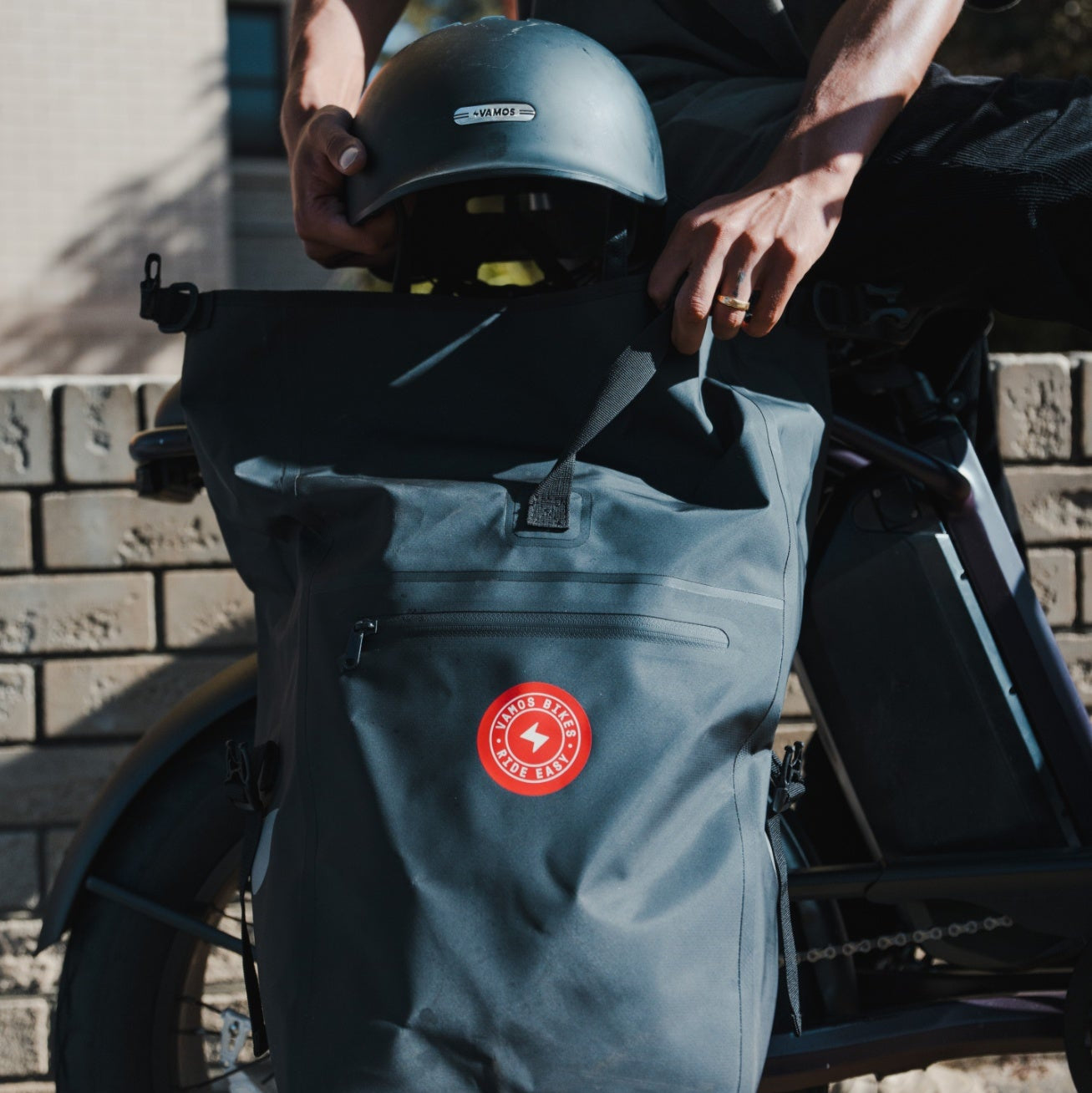 Waterproof Pannier Bag for Bike with Quick Release Mount