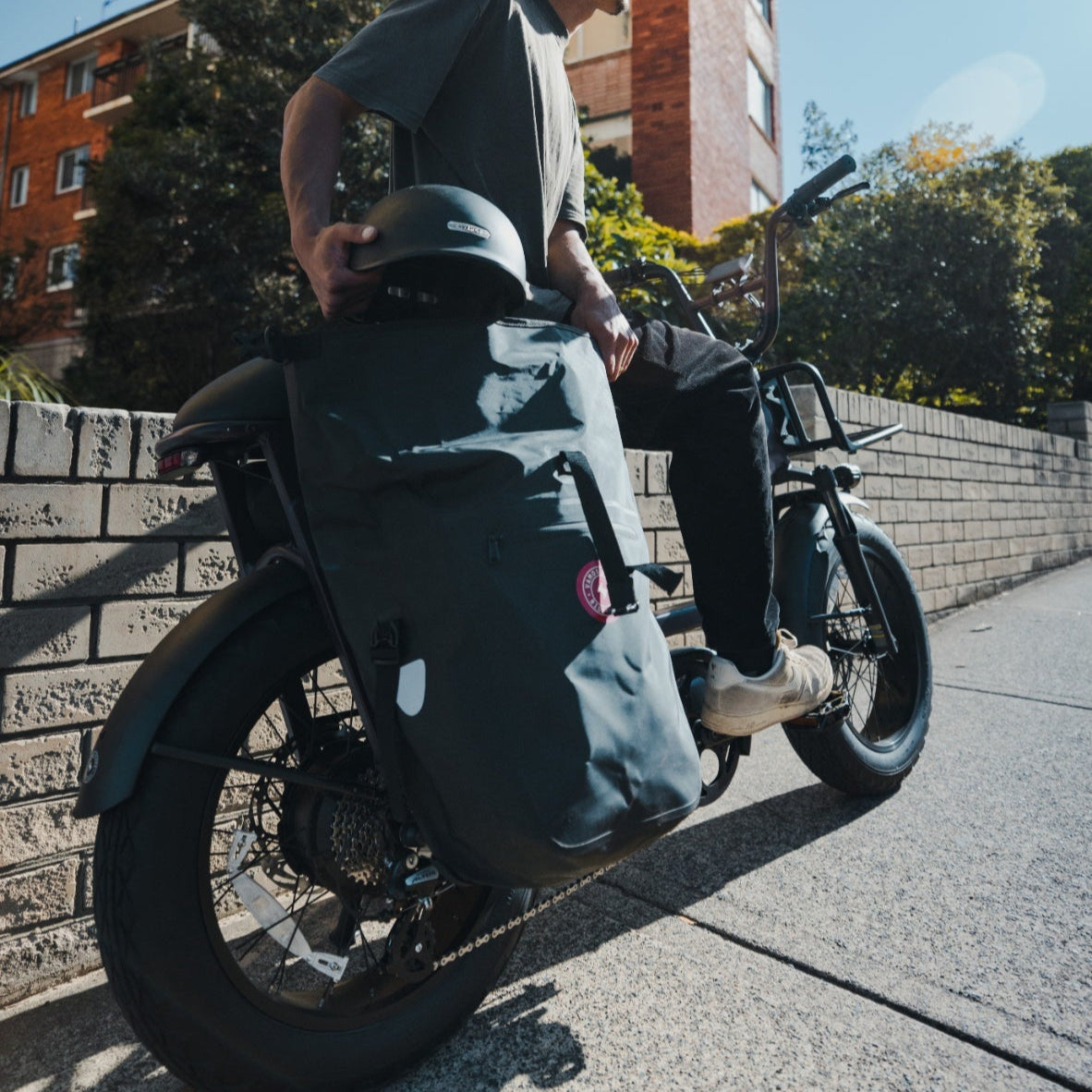 Waterproof Pannier Bag for Bike with Quick Release Mount