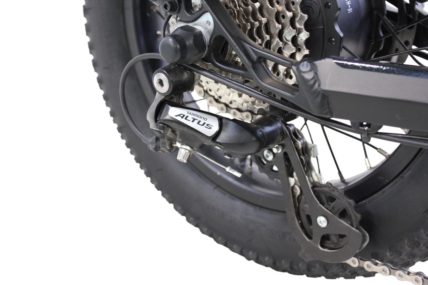 Close-up of a bike chain