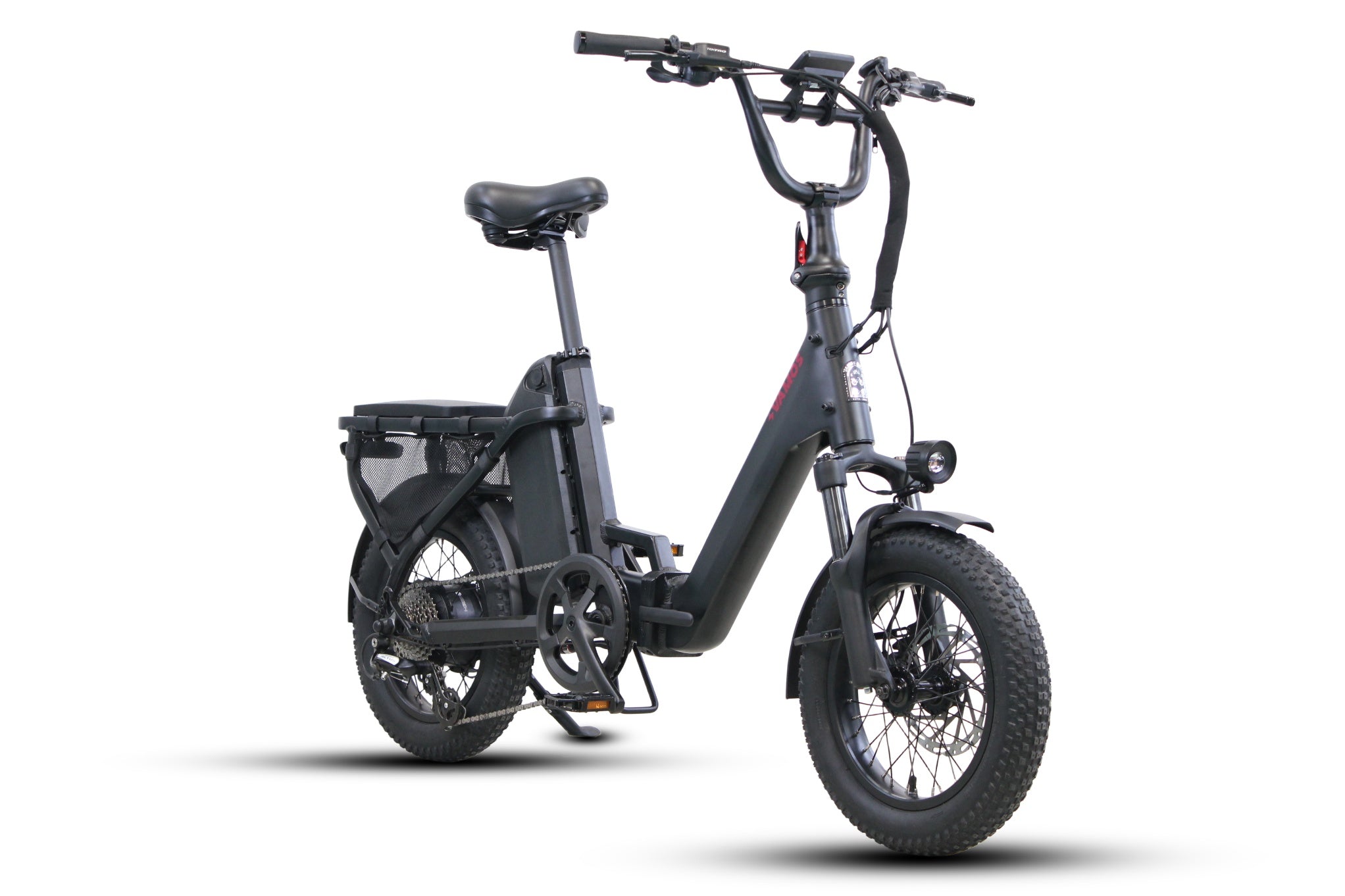 Black electric bike