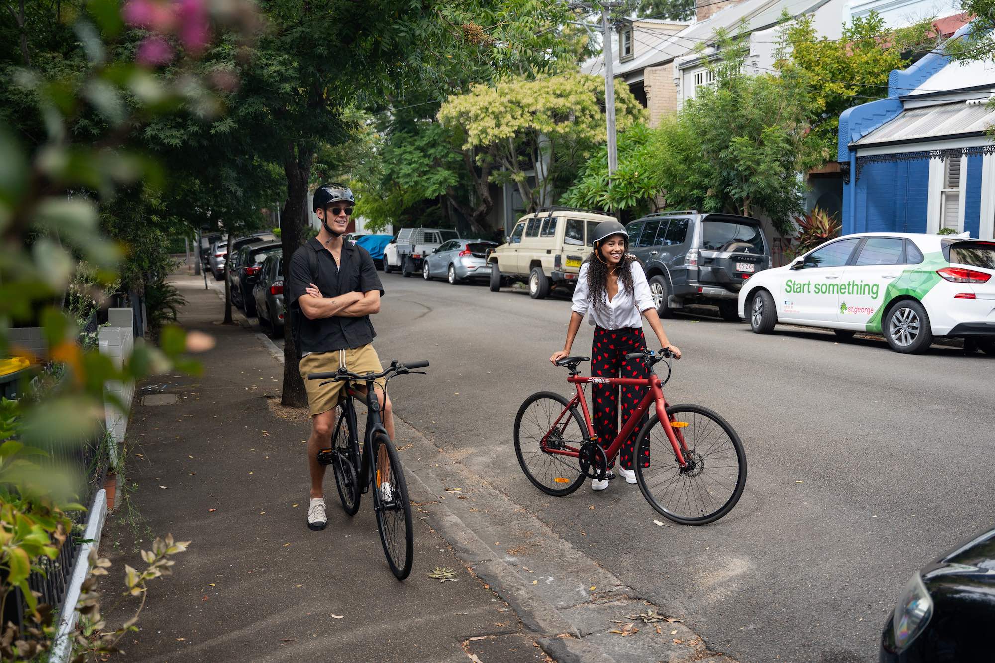 La Pluma Newtown photoshoot image.