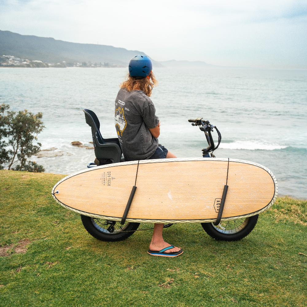 Two Pieces Surfboard Rack for E-Bikes