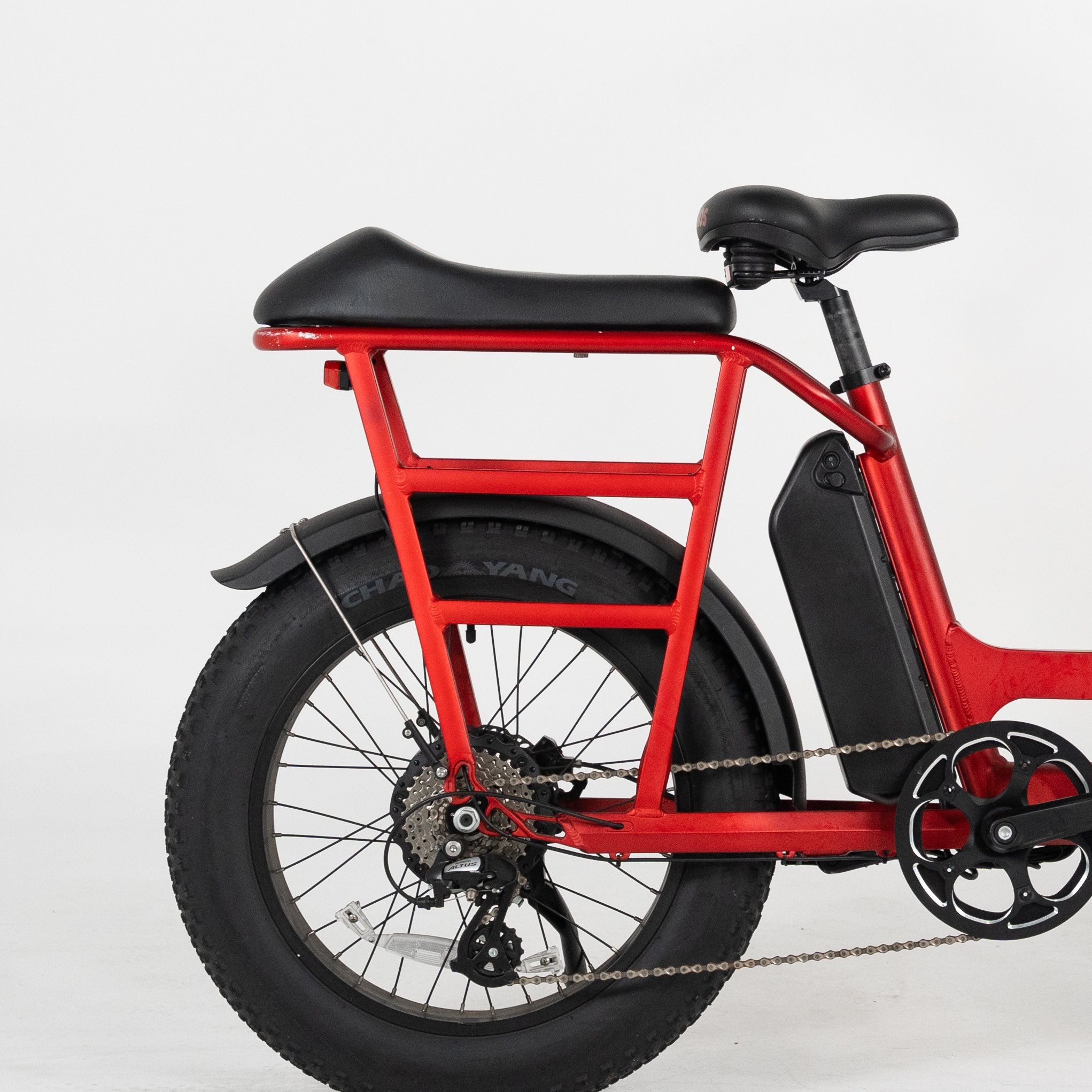 Large Rear Passenger Flat Seat Attachment for El Amigo E-Bike