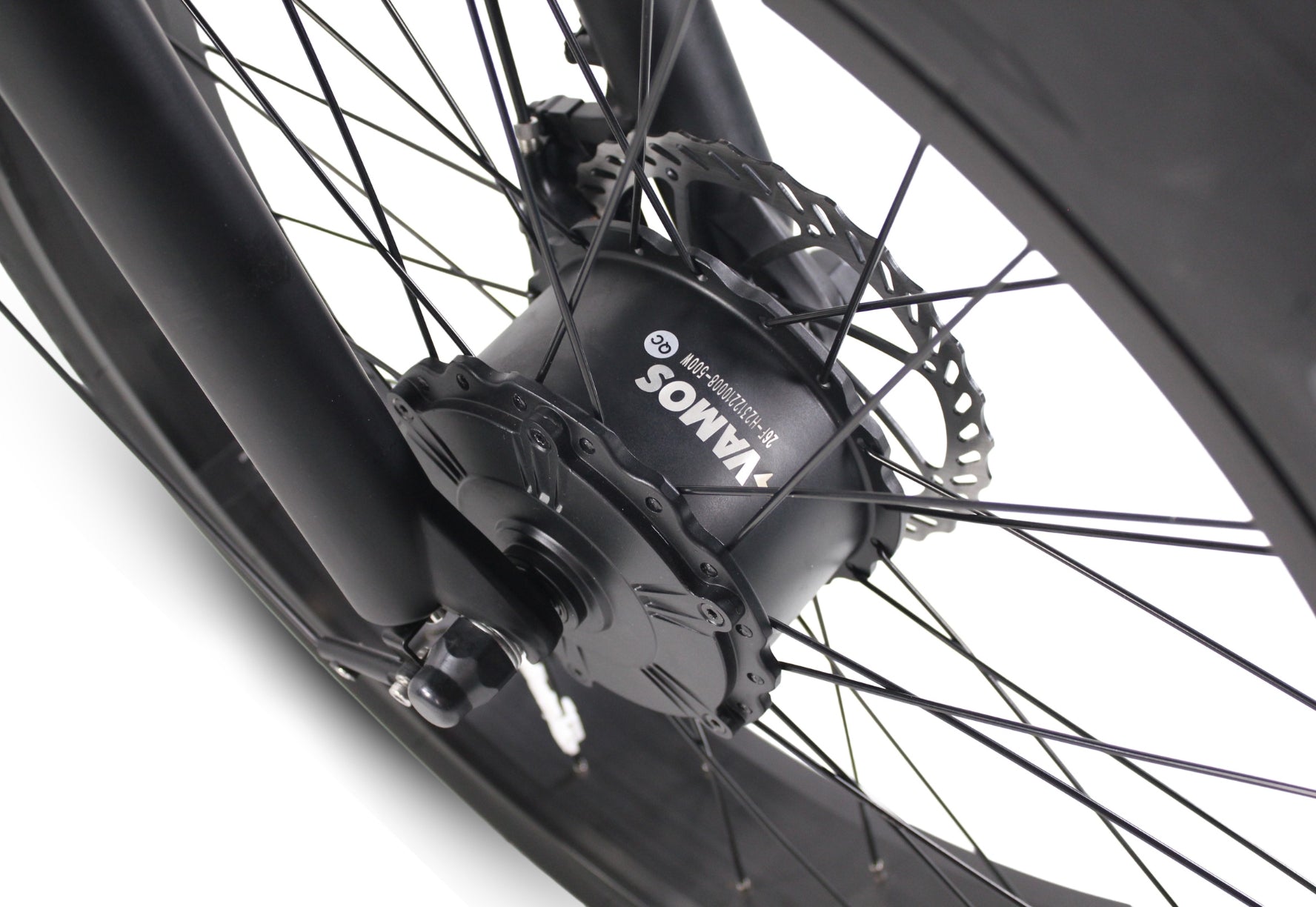 Powerful 500W Vamos rear motor image.