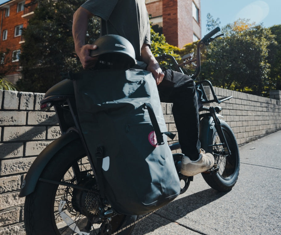 Waterproof Pannier Bag for Bike with Quick Release Mount