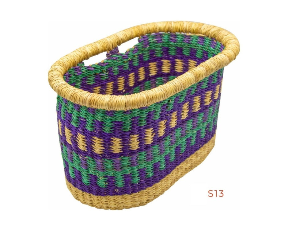 Baba Tree Bicycle Basket - Unique & Ethical One-Off Wicker Bike Baskets