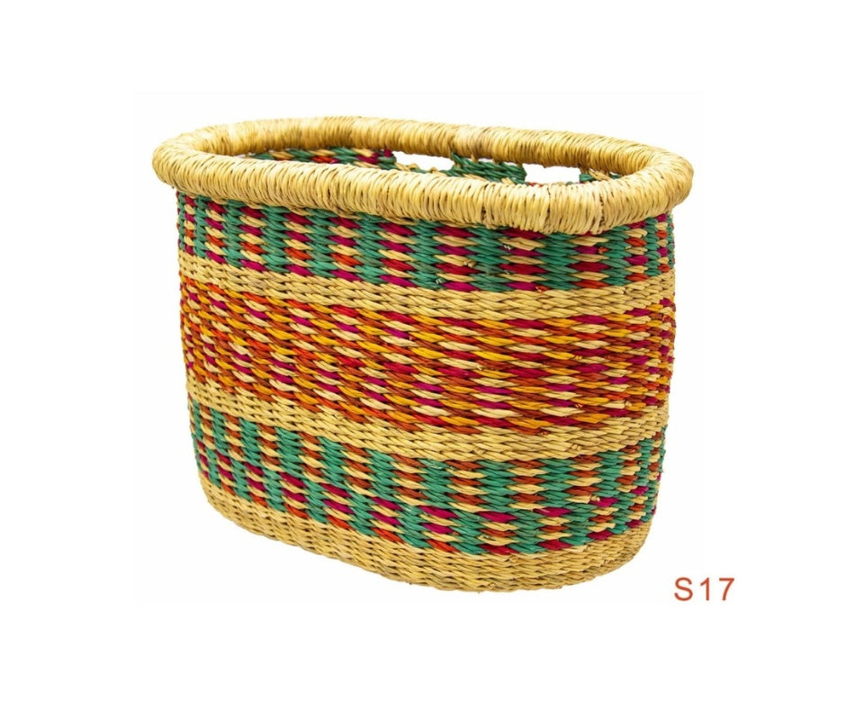 Baba Tree Bicycle Basket - Unique & Ethical One-Off Wicker Bike Baskets