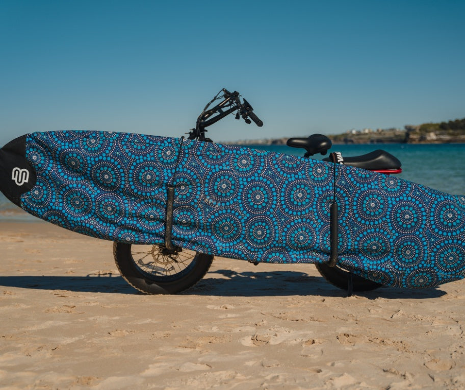 Two Pieces Surfboard Rack for E-Bikes