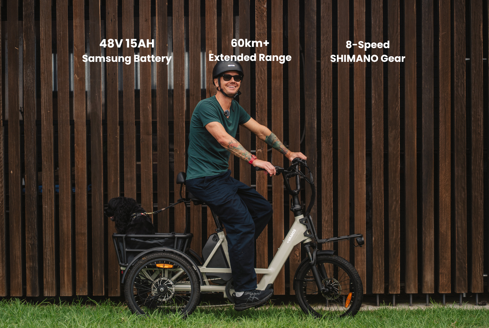 Pre-Order | Vamos Trio – 3 Wheel Electric Trike