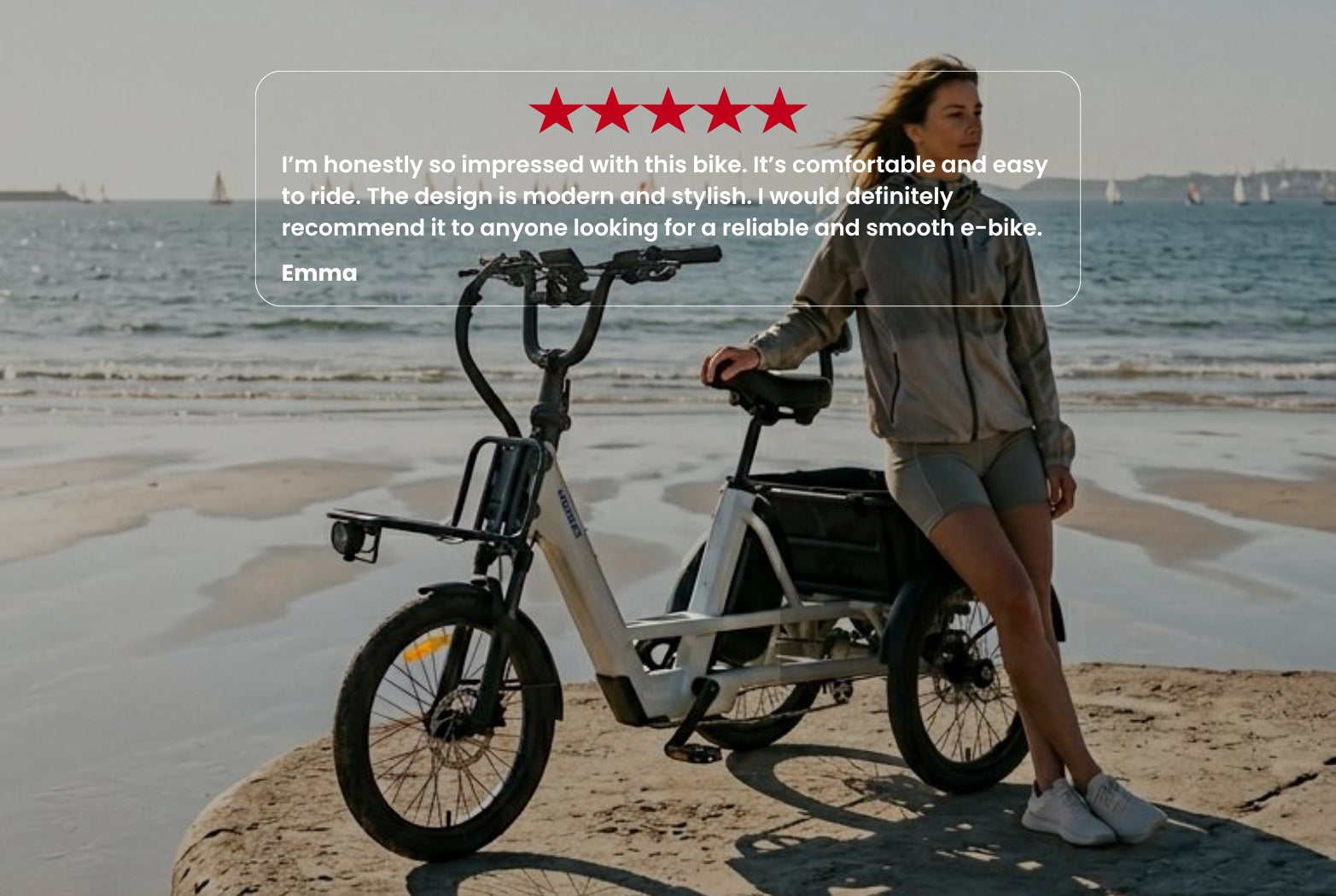 Vamos Trio – 3 Wheel Electric Bike