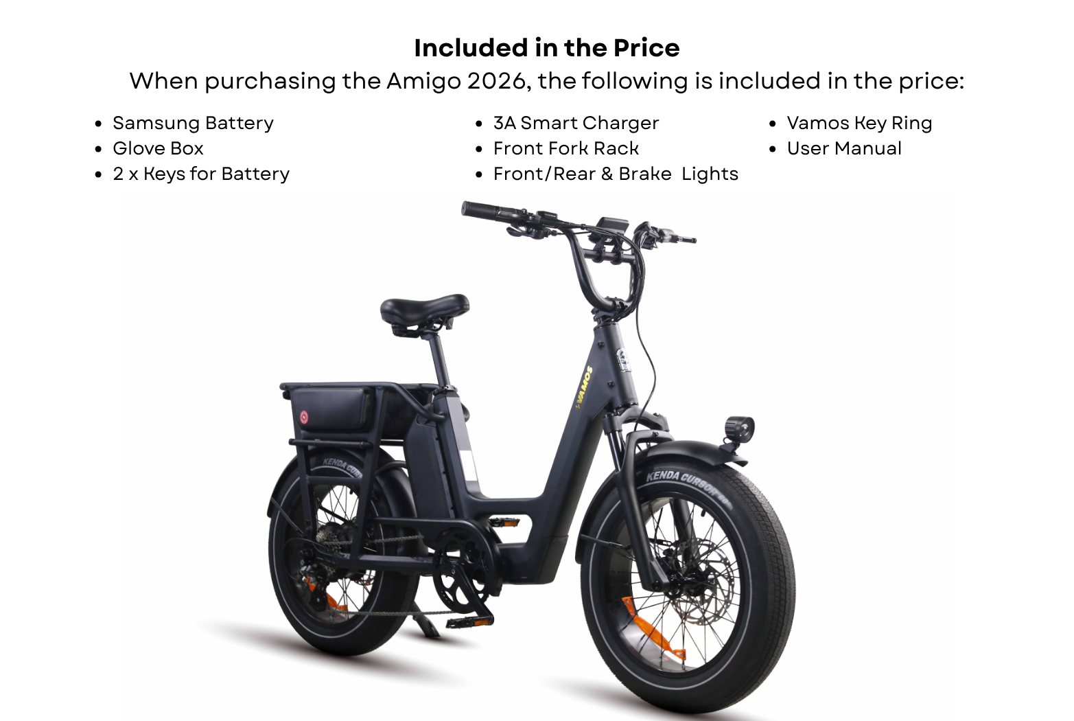 Amigo 2026 - All Purpose Compact Cargo E-Bike