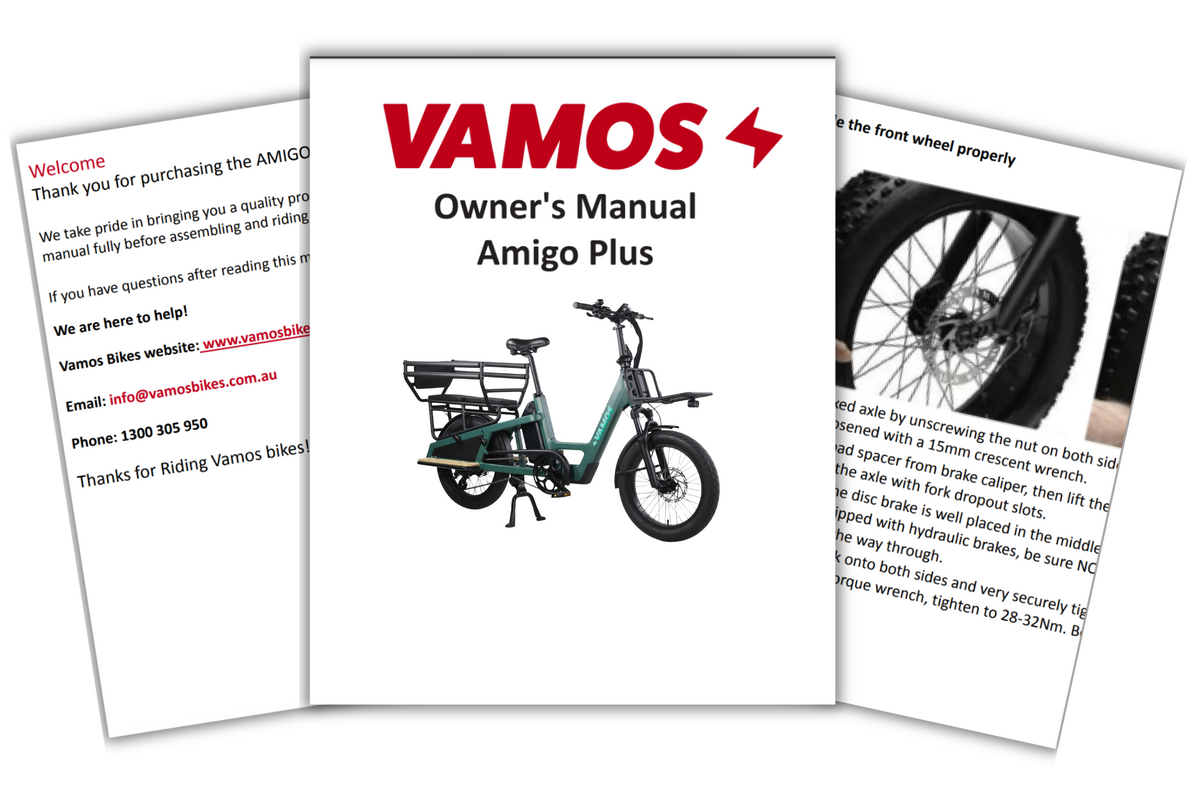 El Amigo Plus Bike Setup Guide | Vamos Bikes