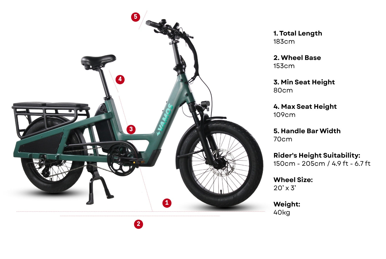 Amigo Plus 2026 - All-Purpose Passenger Commuter E-Bike