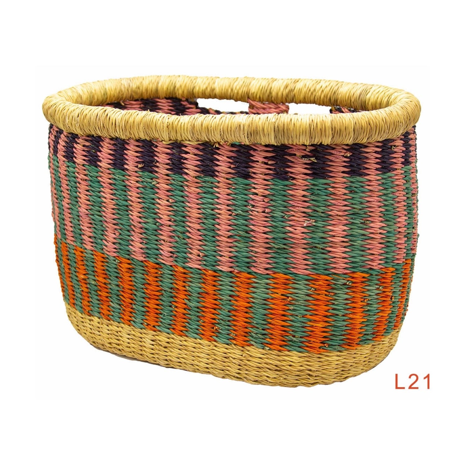 Baba Tree Bicycle Basket - Unique & Ethical One-Off Wicker Bike Baskets