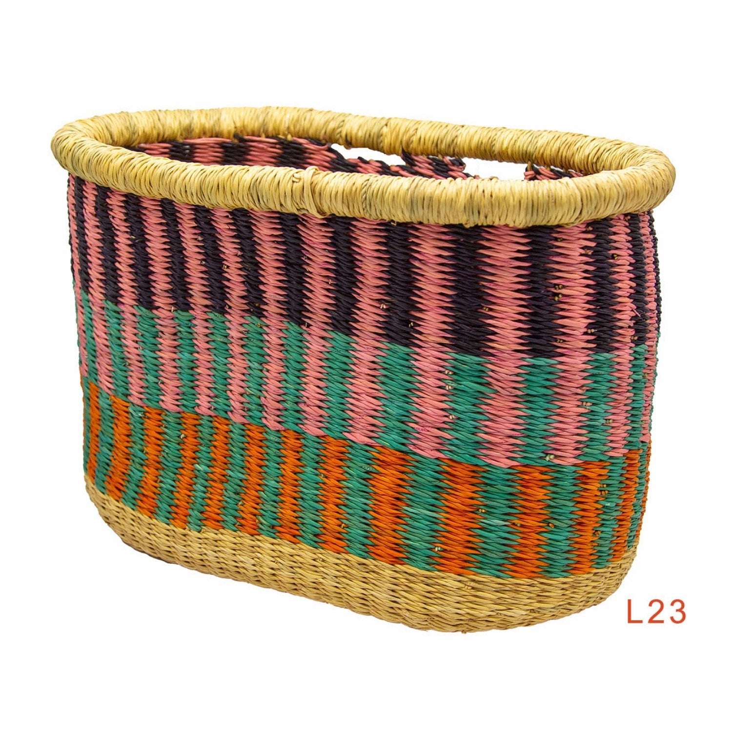 Baba Tree Bicycle Basket - Unique & Ethical One-Off Wicker Bike Baskets