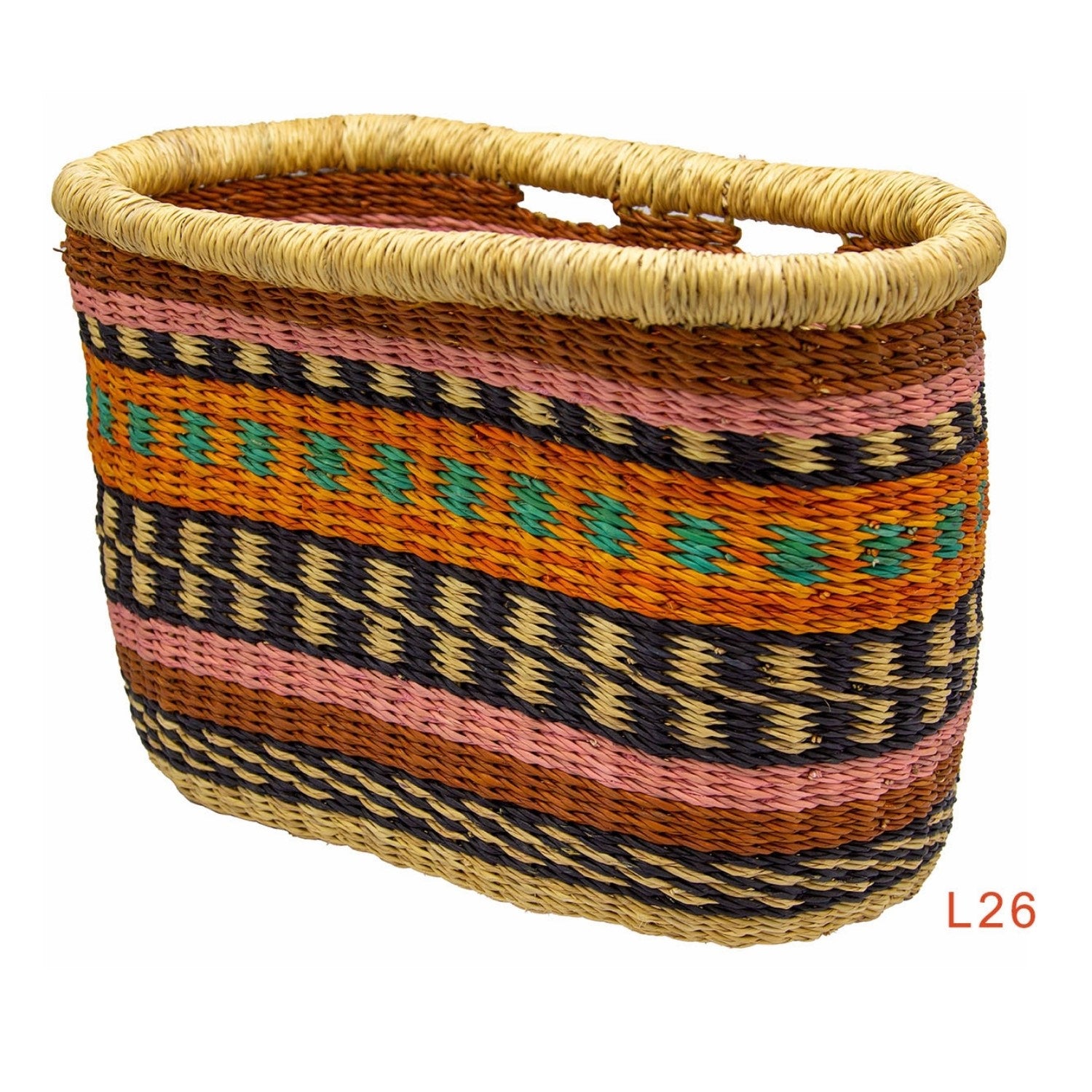 Baba Tree Bicycle Basket - Unique & Ethical One-Off Wicker Bike Baskets