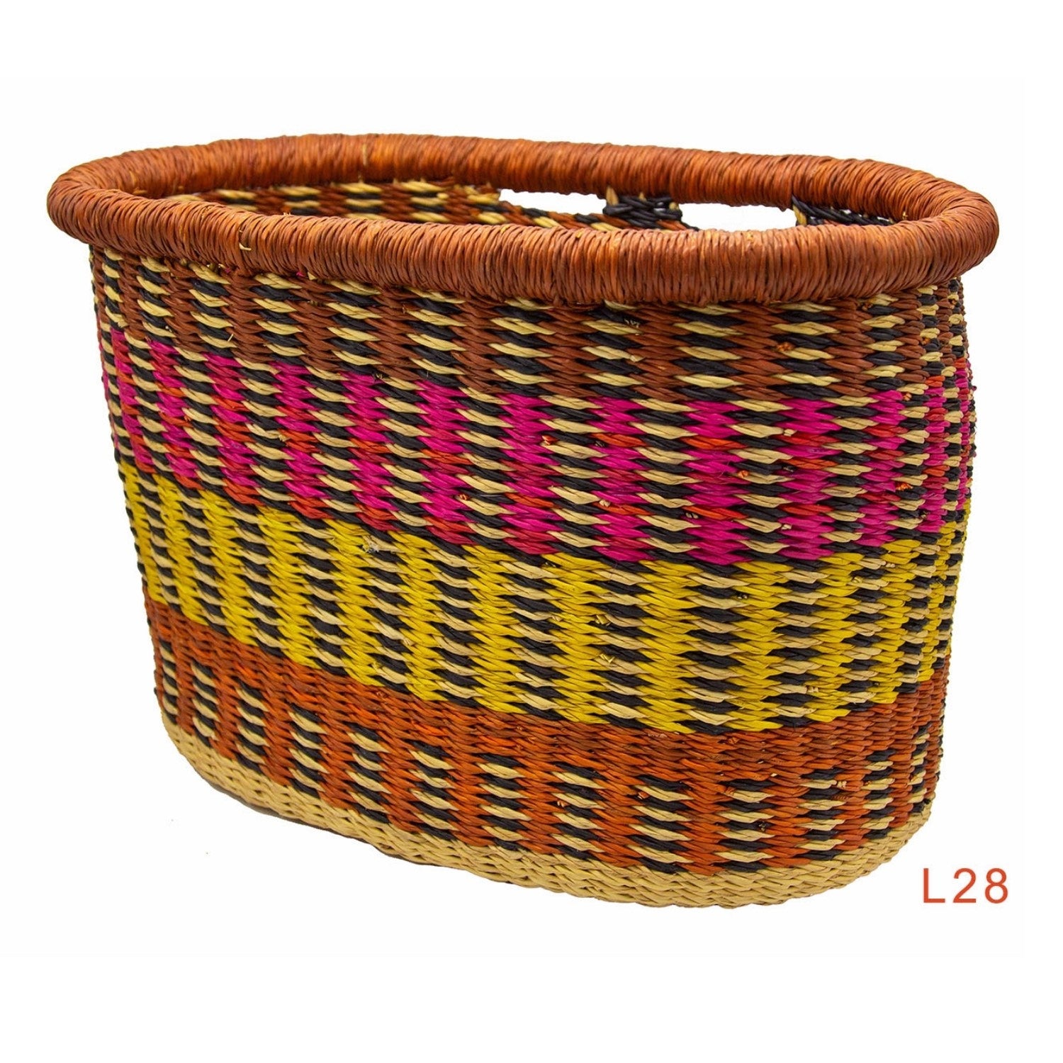 Baba Tree Bicycle Basket - Unique & Ethical One-Off Wicker Bike Baskets