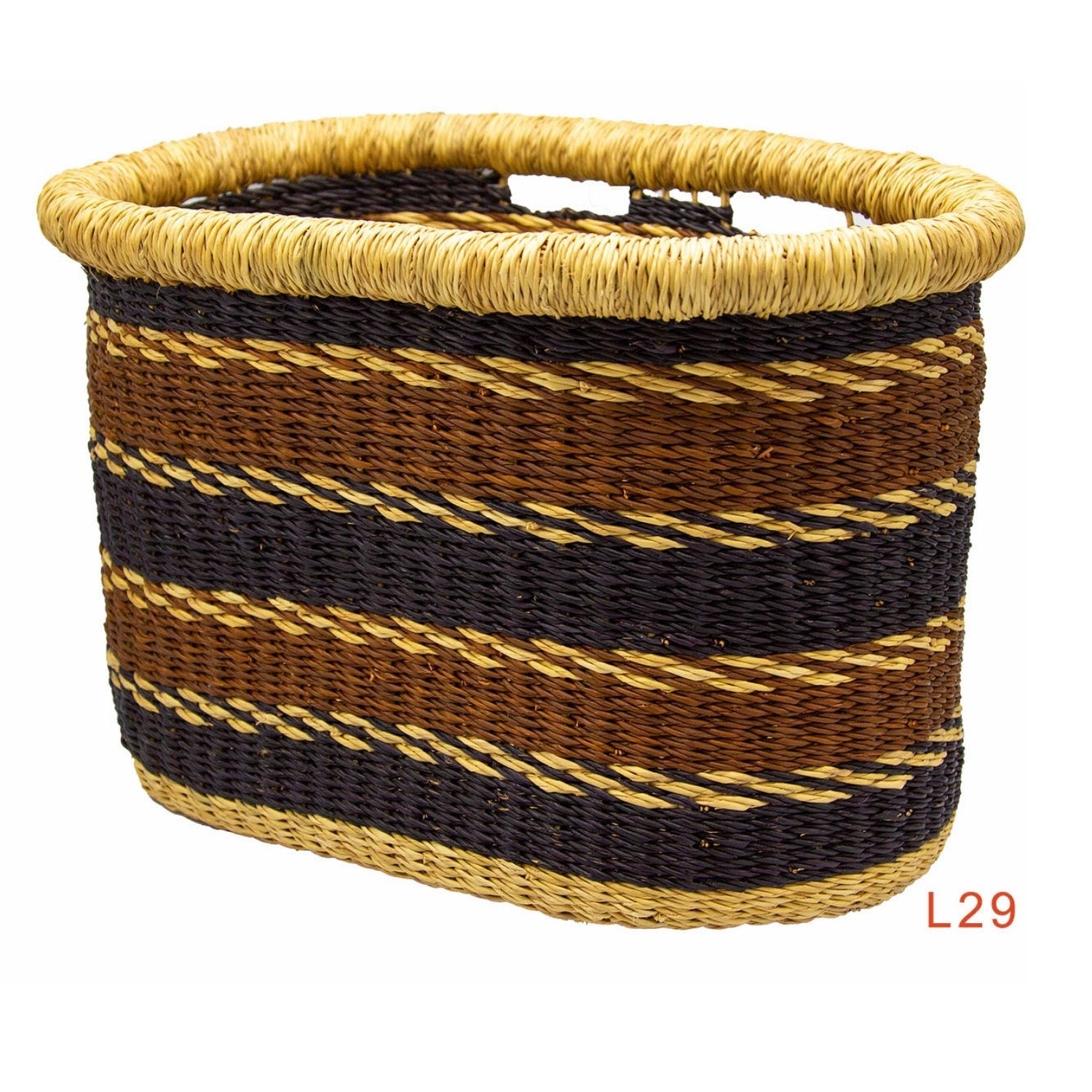 Baba Tree Bicycle Basket - Unique & Ethical One-Off Wicker Bike Baskets