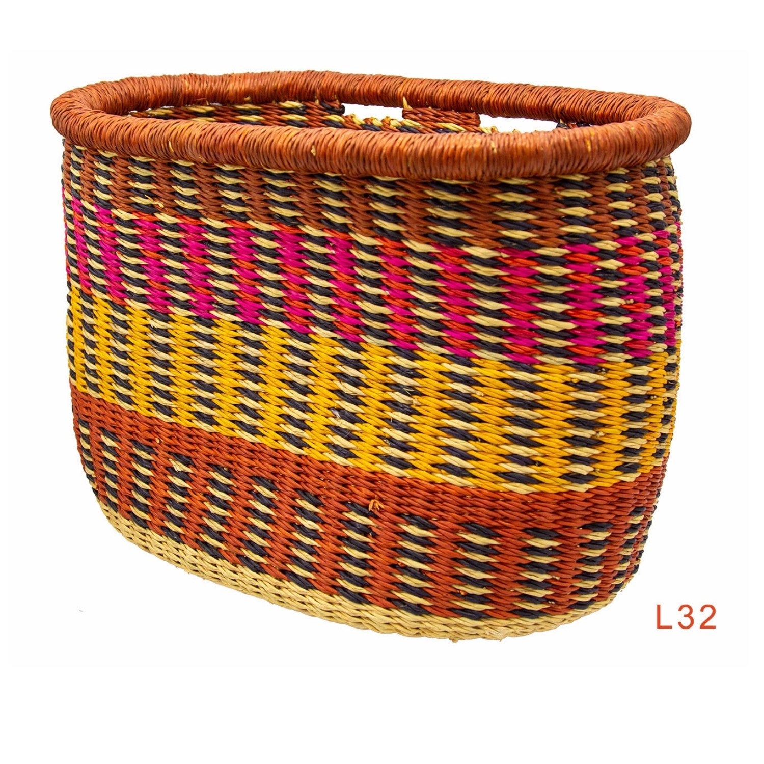 Baba Tree Bicycle Basket - Unique & Ethical One-Off Wicker Bike Baskets