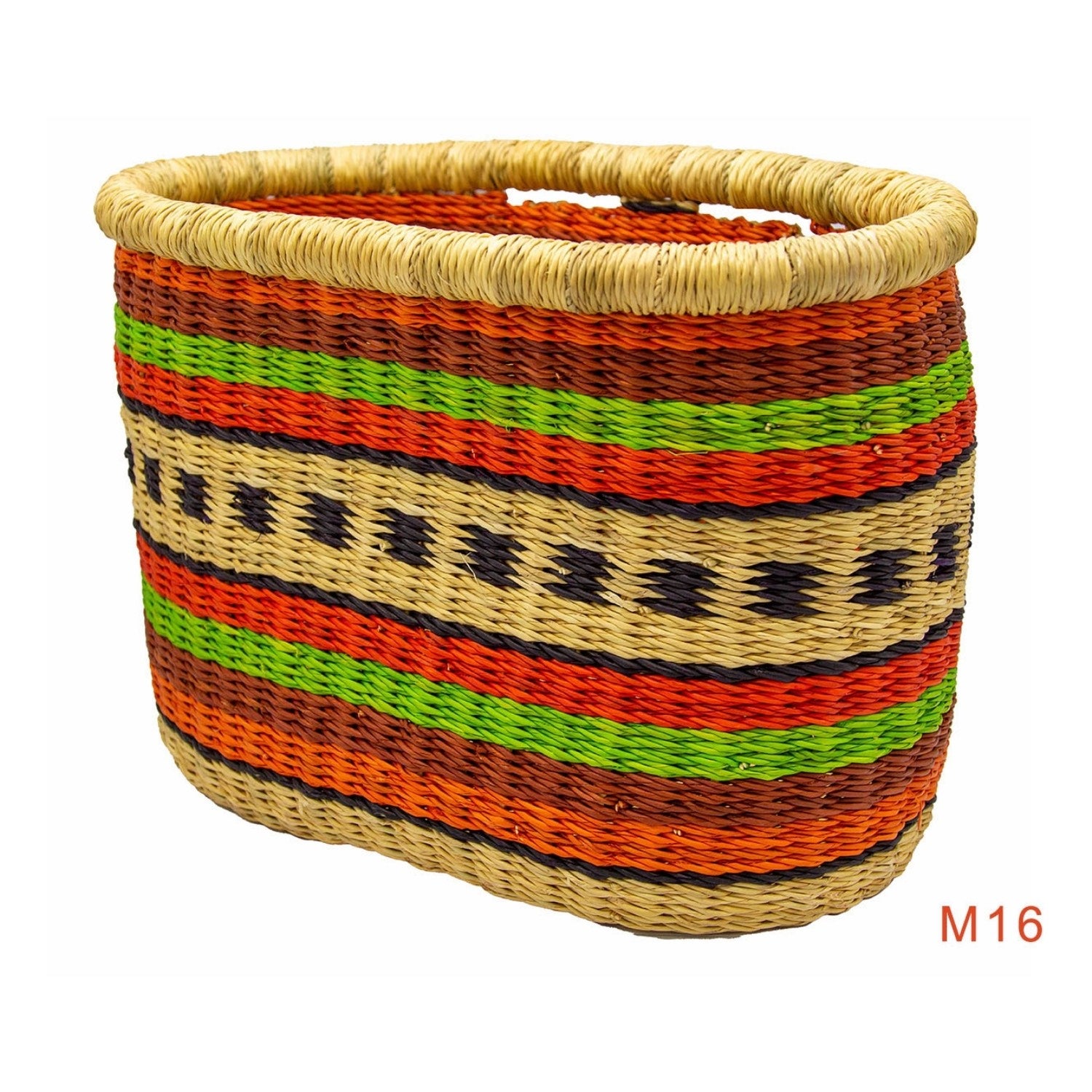 Baba Tree Bicycle Basket - Unique & Ethical One-Off Wicker Bike Baskets