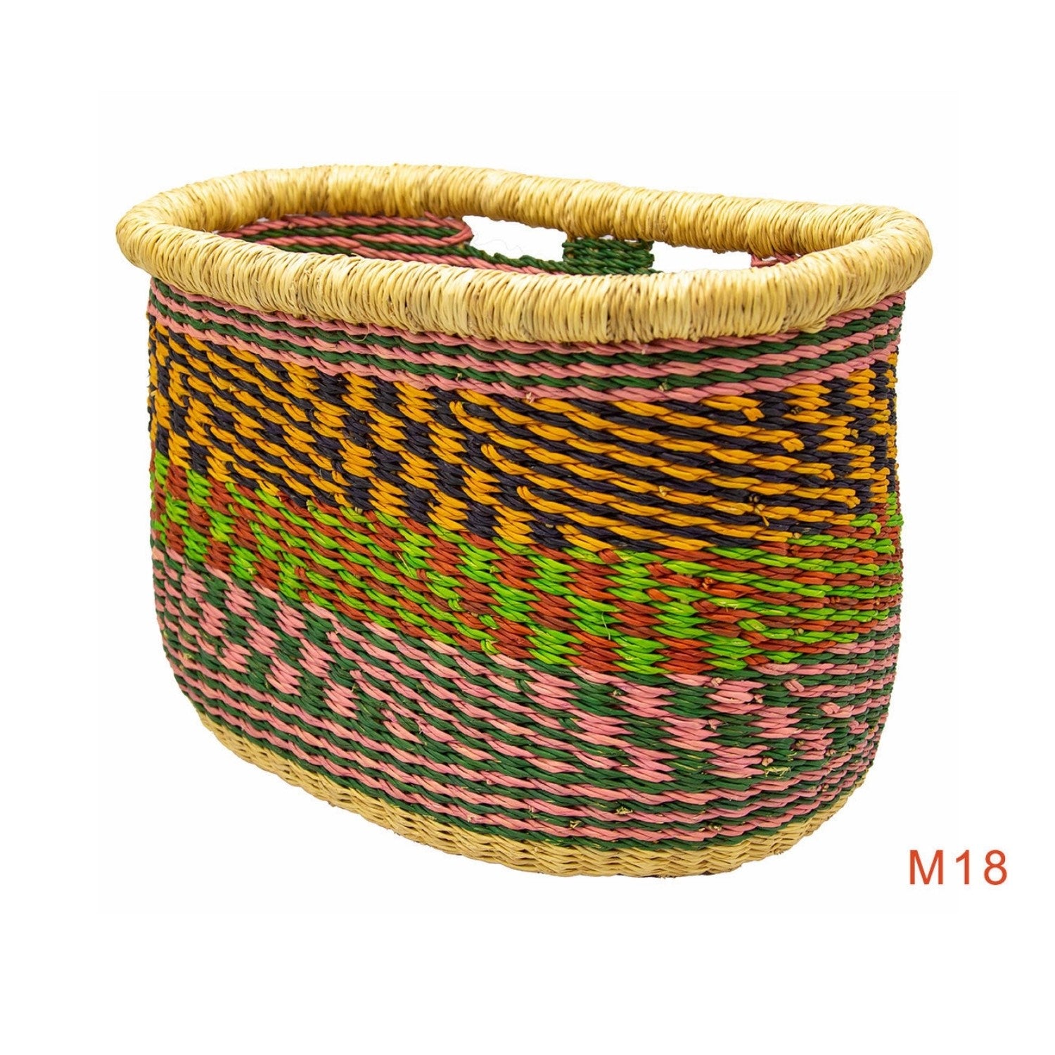 Baba Tree Bicycle Basket - Unique & Ethical One-Off Wicker Bike Baskets