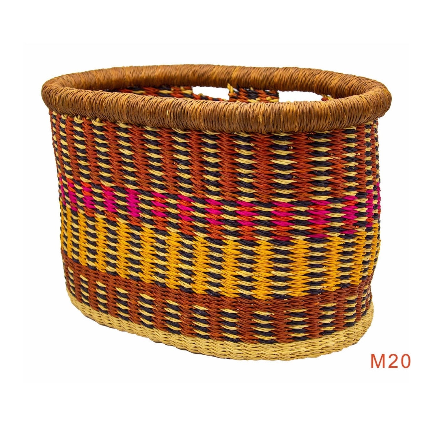 Baba Tree Bicycle Basket - Unique & Ethical One-Off Wicker Bike Baskets