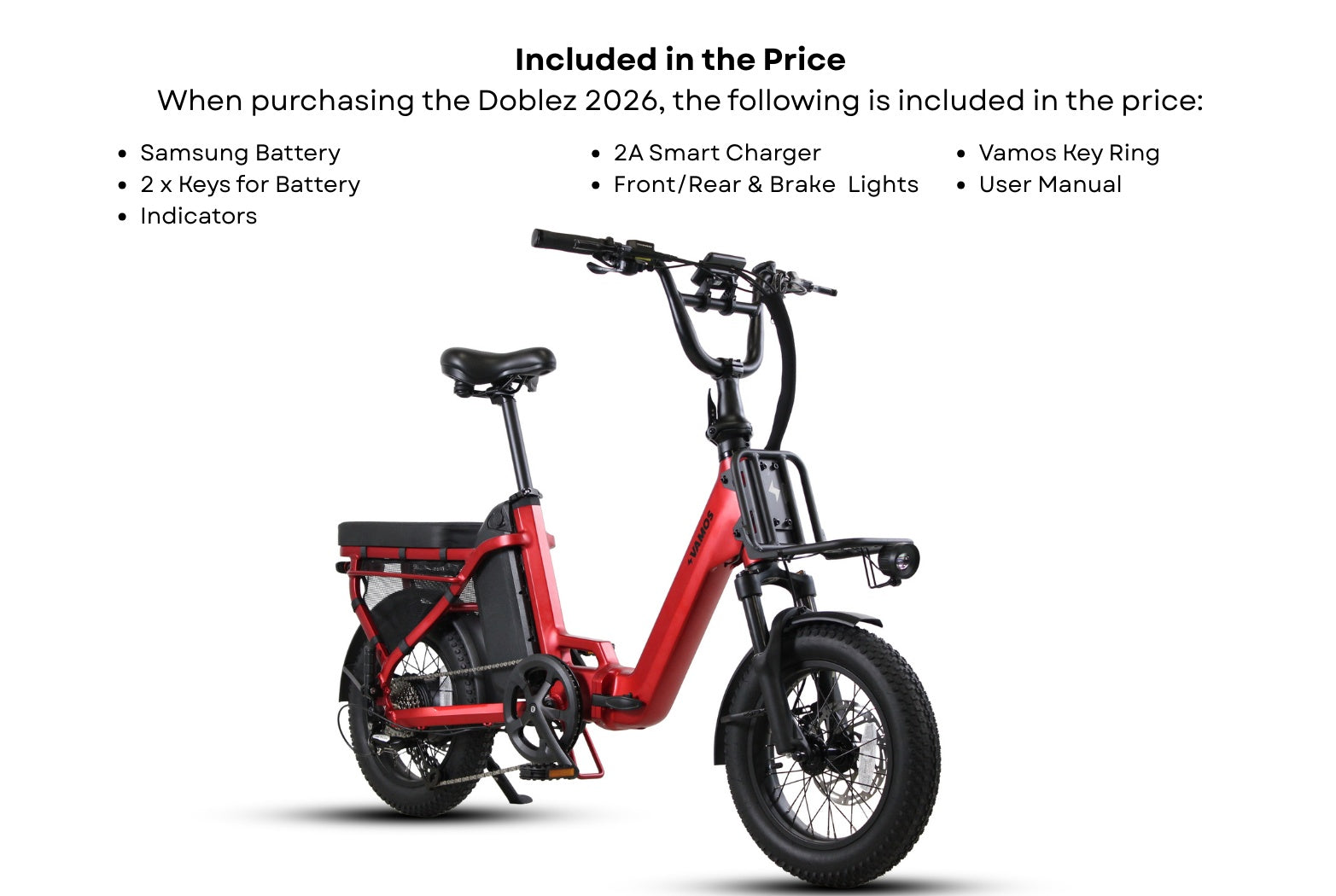 Buy Doblez 2026 | Foldable Electric Ebike | Vamos Bikes