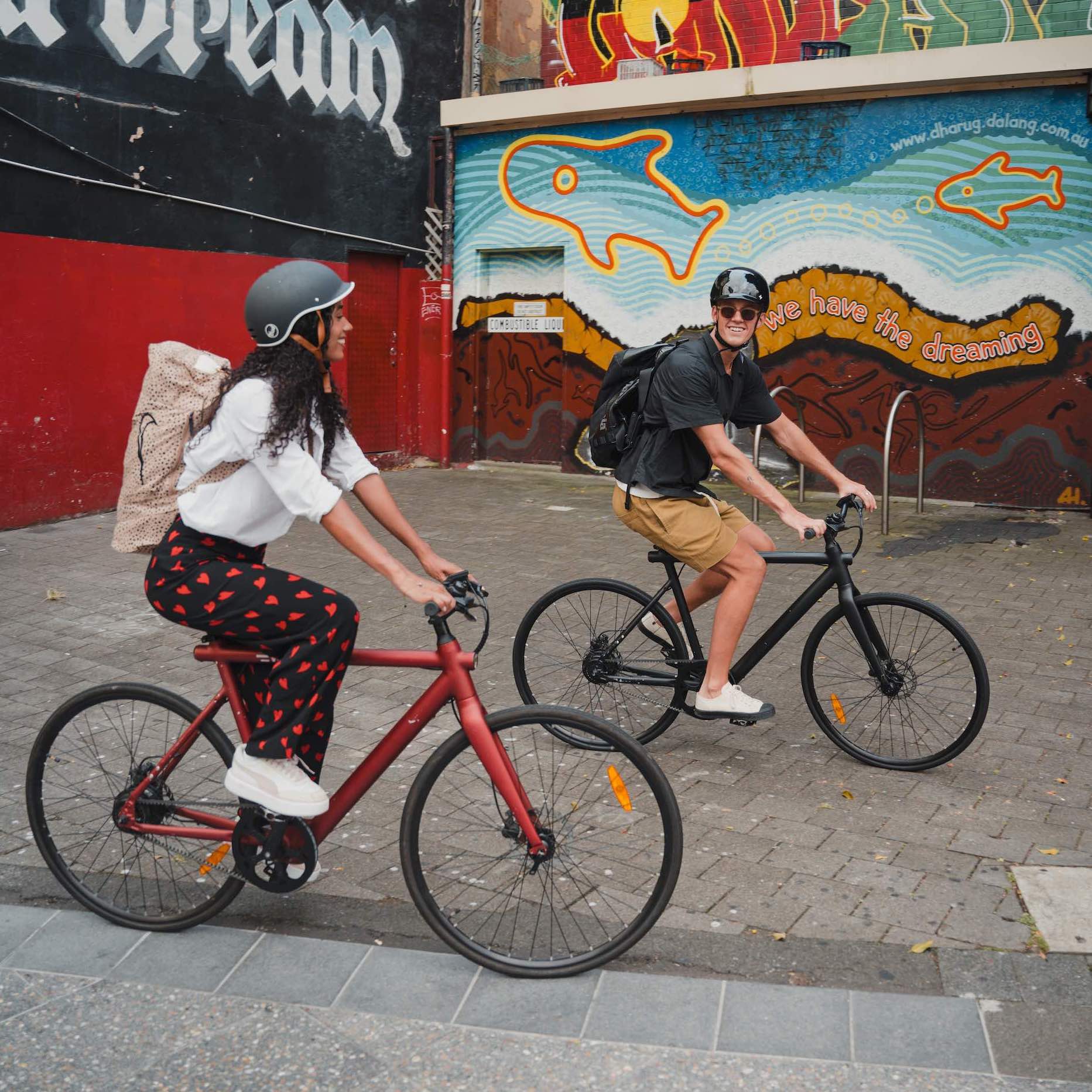 La Pluma Newtown photoshoot image.