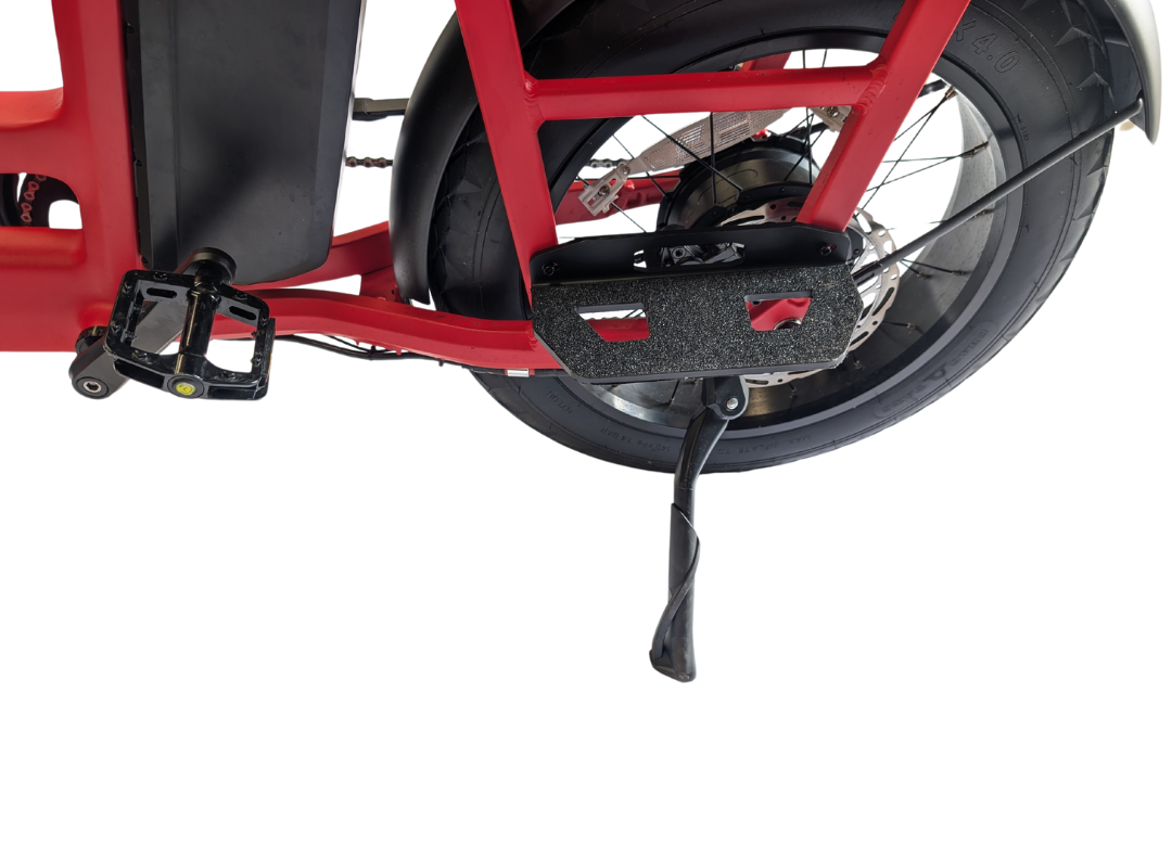 Rear Passenger Seat + Foot Pegs Attachment for Amigo