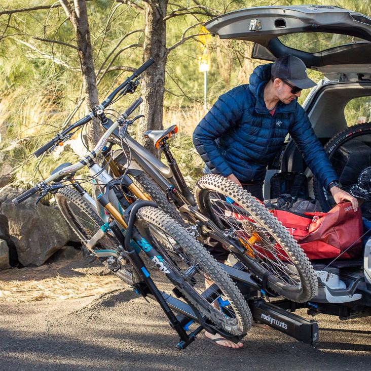 RockyMounts Backstage - Swing Away Bike Carriers - Vamos Bikes