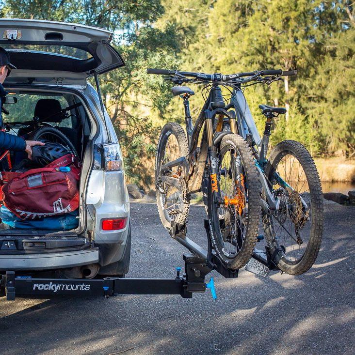 RockyMounts Backstage - Swing Away Bike Carriers - Vamos Bikes