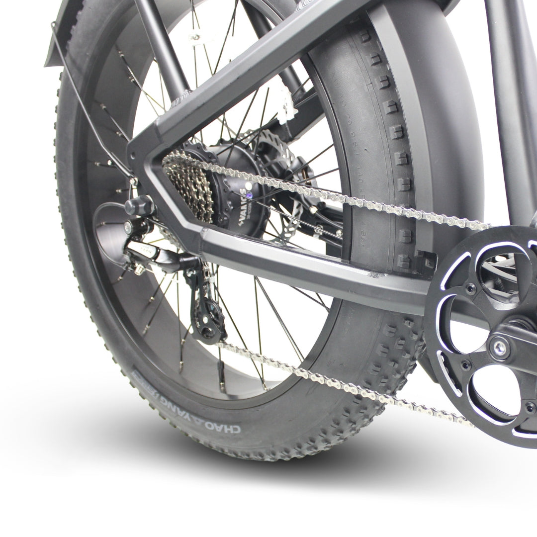 SHIMANO 8-speed gear set image.