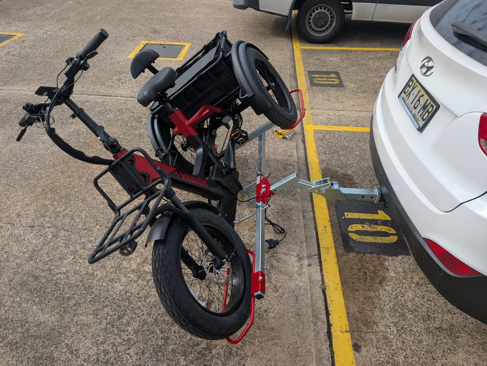 GS-Trike+ Tow Bar Bike Rack