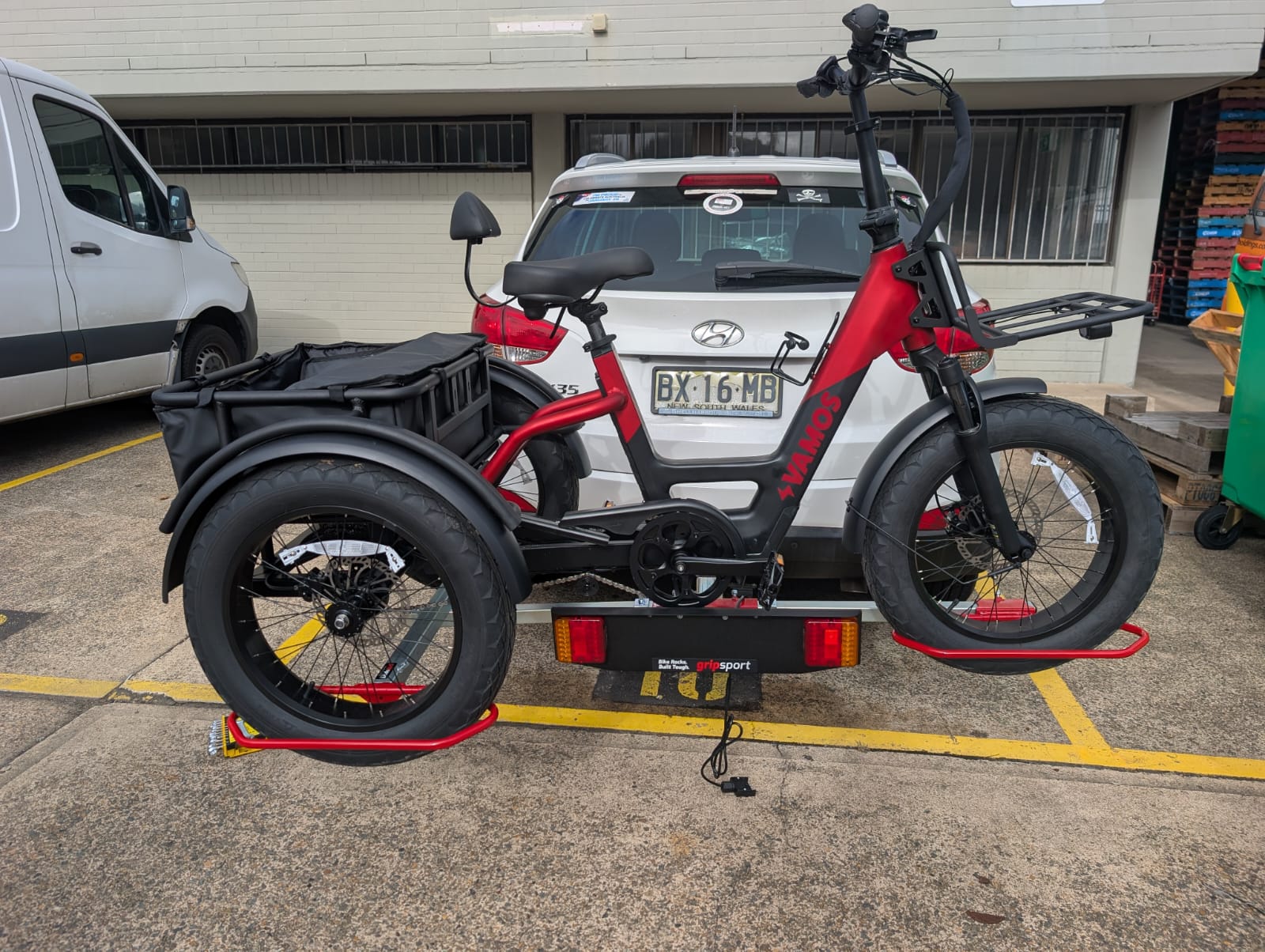 GS-Trike+ Tow Bar Bike Rack