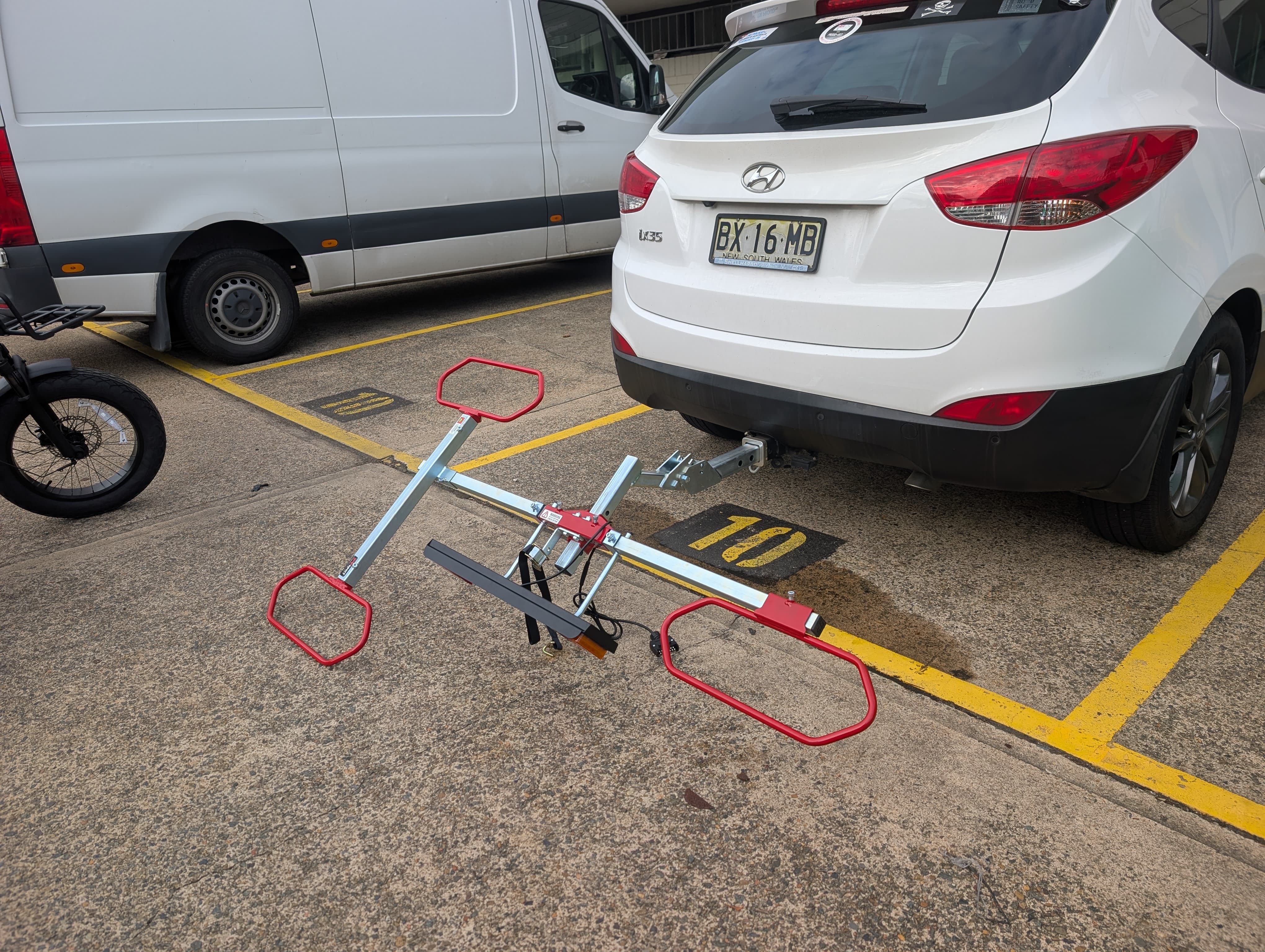 GS-Trike+ Tow Bar Bike Rack