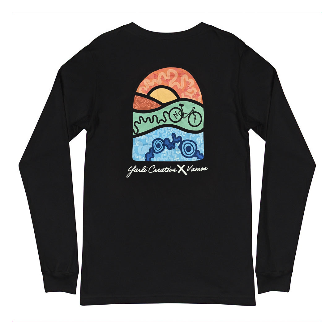 Yarli Creative x Vamos Long Sleeve Shirts - Vamos Bikes