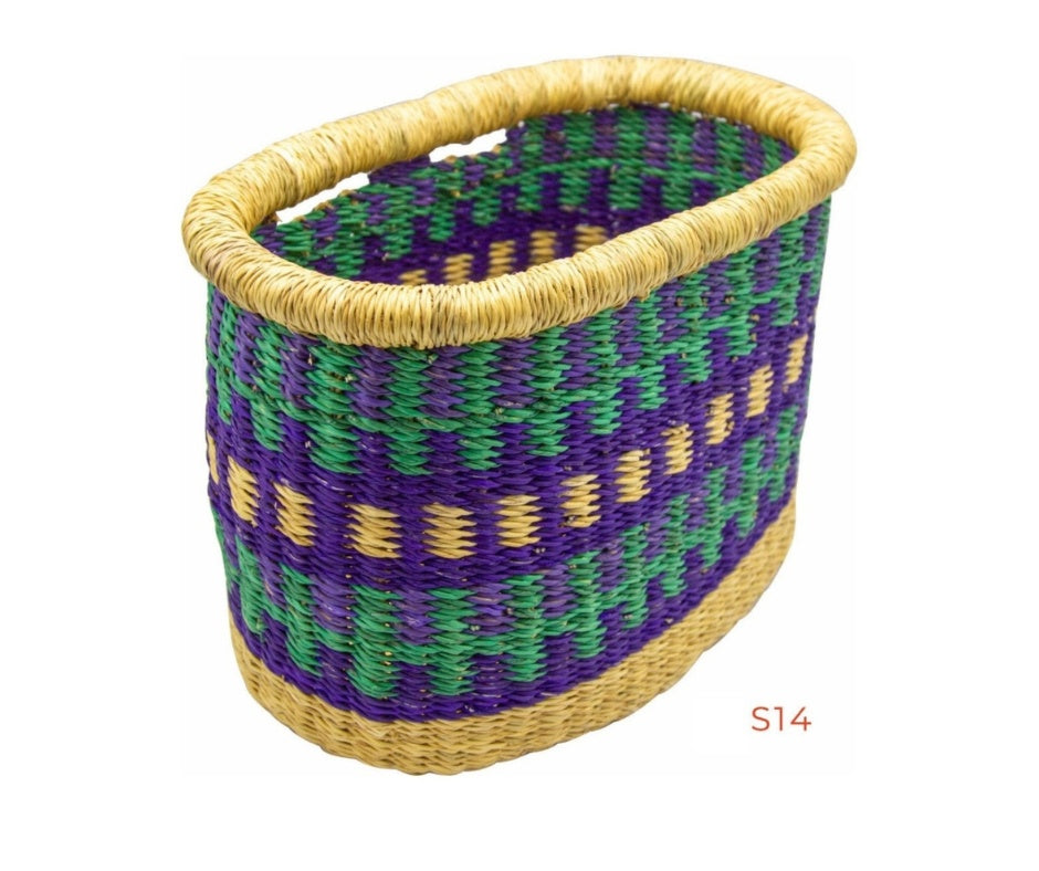 Baba Tree Bicycle Basket - Unique & Ethical One-Off Wicker Bike Baskets