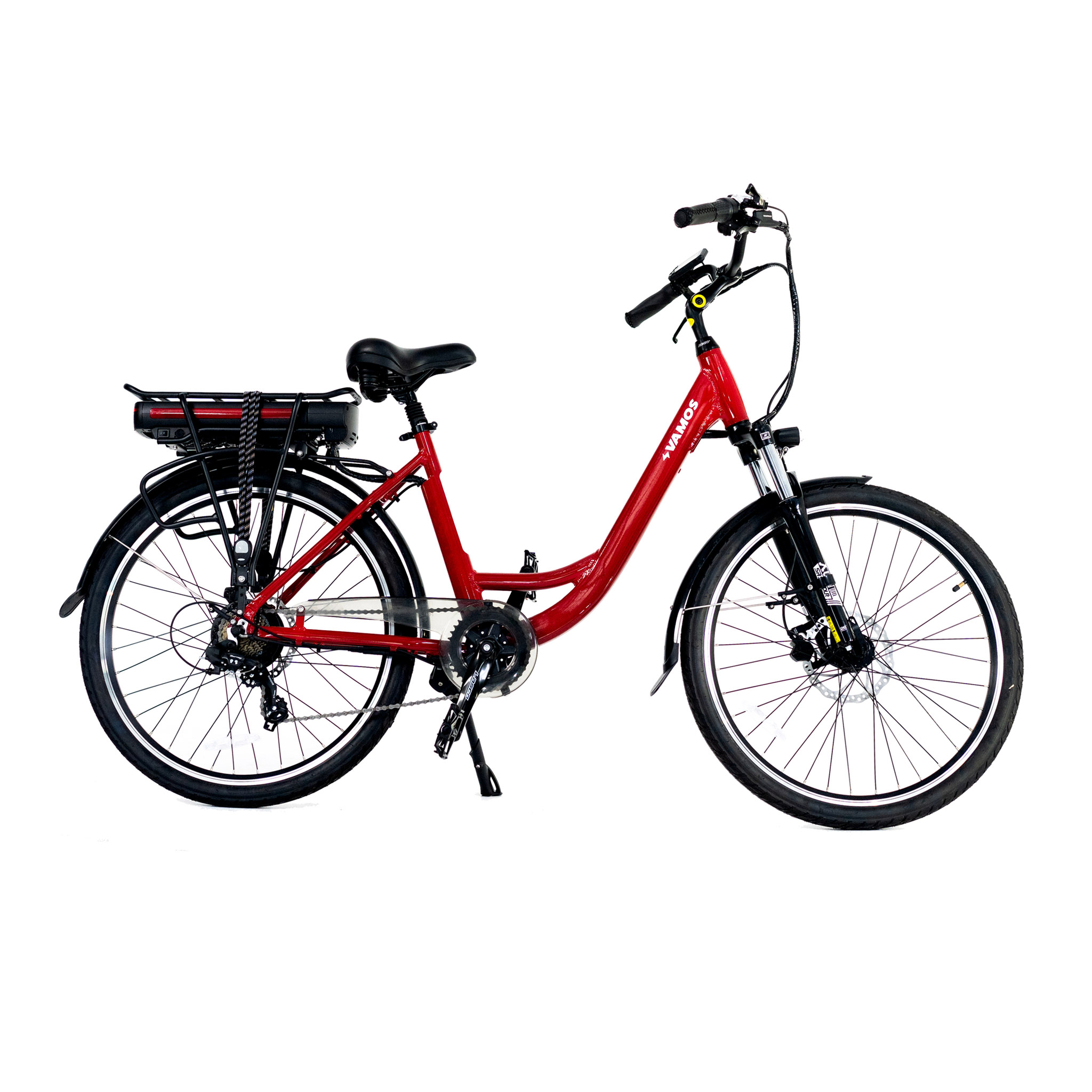 El Rapido 2022 - Daily Commuter E-Bike - Light 250 Watt Motor e-Bike with  Throttle - Vamos Bikes